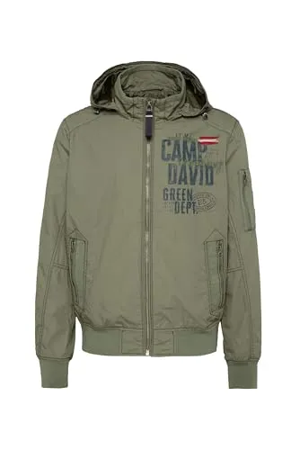 CAMP DAVID Outdoorjacke für Herren, Größe 4XL, grün in grün von CAMP DAVID