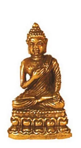 Saraswati Dekofigur Buddha Messing 3cm