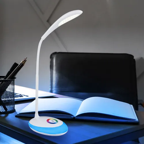 MINEA RGB LED Tischleuchte mit Touch Dimmer von ETC Shop