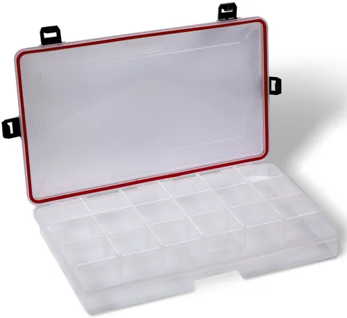 Quantum Magic Trout Large Zubehör T-Box 33x20,5x4cm, Angelbox für Zubehör