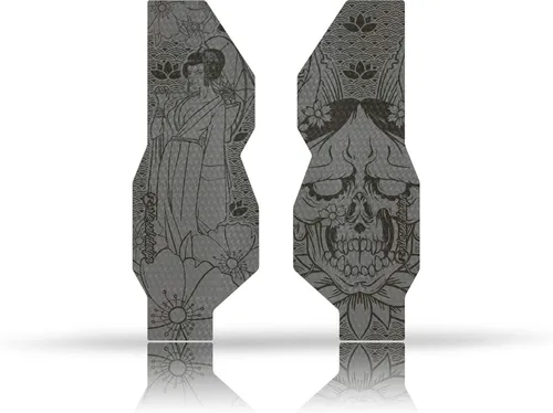 Riesel Design® Fahrradgabel Schutzfolie fork:tape 3000 Stylische 2 selbstklebend