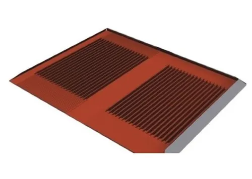 SL Rack 11522-00 Beta-Platte, Ziegelrot RAL 8004