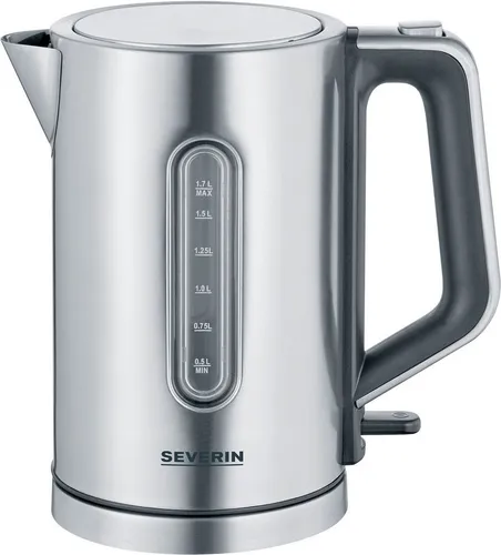 Severin Wasserkocher WK 3402 - 1,7l, schnelles Erhitzen und elegantes Design für Ihre Küche