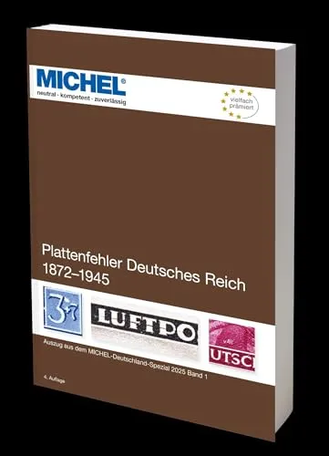 Plattenfehler Deutsch. Reich 1892 - 1945 (4. Auflage)