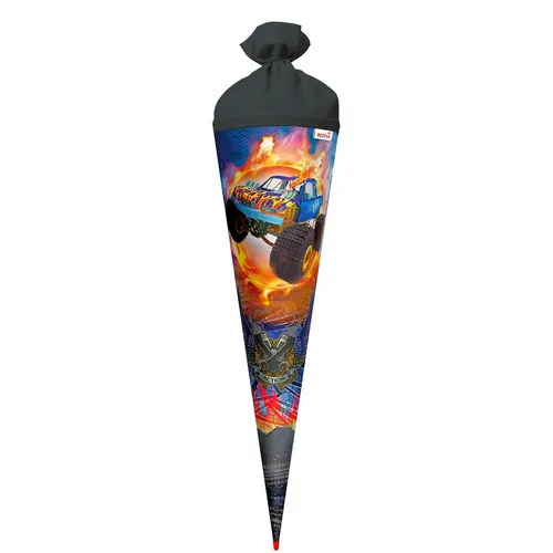 ROTH Schultüte groß Monstertruck Fire 70 cm