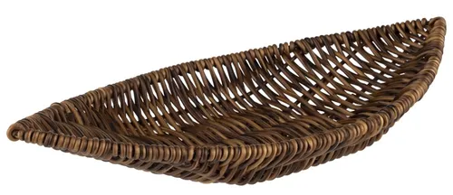 APS Brotkorb COVE, Schiff, 300 x 150 mm, braun in braun von APS