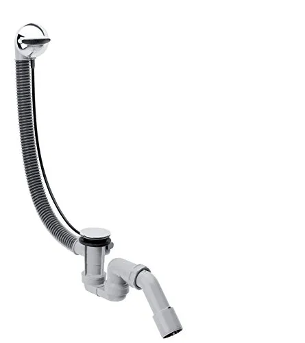 hansgrohe Flexaplus Wanneneinlauf Grundkörper - Armaturen für Normalwannen, mit flexibler PE-Verschraubung und 5 Jahren Herstellergarantie für zuverlässige Nutzung.