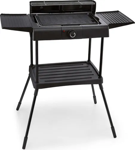 Elektrogrill auf füßen 2000w schwarz von KITCHEN CHEF