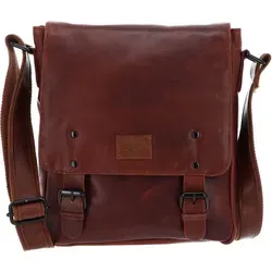 MUSTANG Schultertasche Natal - Elegante Echtledertasche - Schultertasche aus 100% Leder mit doppeltem Verschluss, geräumigem Hauptfach und vielseitigem Design, ideal für jeden Look.