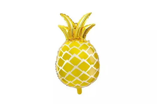 Balon fol.Ananas złoty 38x63cm 88510 PartyDeco 5902230788510