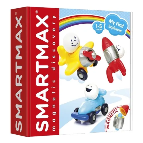 SmartGames My First Explorers - Entdecker-Spiel für Kinder - Gesellschaftsspiel aus ungiftigen Materialien, fördert Kreativität und aktives Spiel. Ideal für kleine Entdecker und einfach überall mitzunehmen.
