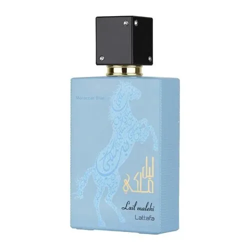 Lattafa Lail Maleki Moroccan Blue Eau De Parfum 100 ml - Eleganter Duft in 100 ml für unvergessliche Momente, ideal für besondere Anlässe und den täglichen Gebrauch.