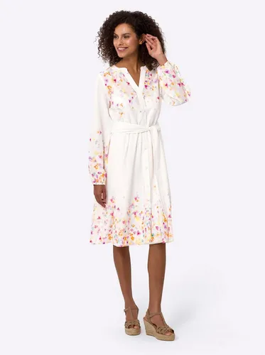 heine Etuikleid Druck-Kleid Langarm von Heine
