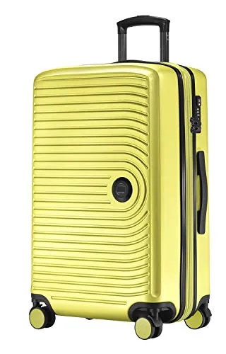 HAUPTSTADTKOFFER Mitte - Mittelgroßer Hartschalenkoffer mit 4 Rollen - Koffer mit 8 cm Volumenerweiterung, TSA-Zahlenschloss für mehr Sicherheit, ideal für jede Airline und komfortables Reisen.