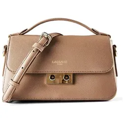 Lacoste Champs Elysees Handtasche aus Leder 24 cm in Braun - Elegante Lacoste Handtasche aus hochwertigem Leder, 24 cm, vielseitig einsetzbar und ideal für den täglichen Gebrauch.