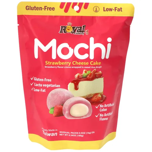 Royal Family Mochi Strawberry Cheesecake einzeln verpackt 120g