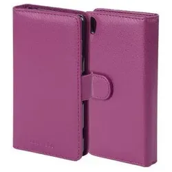 Cadorabo Hülle für Sony Xperia Z5 in Lila Backcover Handy Schutz Hülle Book Case Booklet Kartenfächer