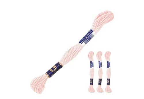 maDDma 3 Docken Stickgarn Sticktwist Stickgarn, 8 m, 3212 zartrosa