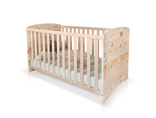 Produktbild ALPENKIND Zirbenholz Babybett 70 x 140 cm