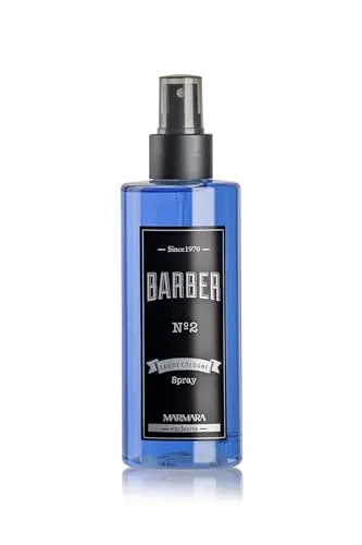 barber marmara No.2 Eau de Cologne Pump-spray Herren (1x 250ml) After Shave Men - Duftwasser - Rasierwasser Männer - Erfrischt kühlt - Duft Herren - Desinfizierend 70° Alkohol