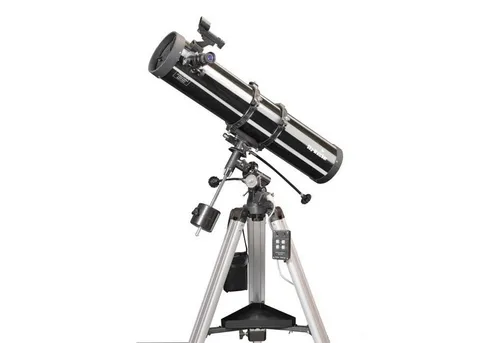 Skywatcher Teleskop N 130/900 Explorer EQ-2 mit Motor - Teleskop für Einsteiger, motorisierte Äquatorialmontierung für präzise Nachführung und beeindruckende Sicht auf den Nachthimmel. Blende: 130 mm.