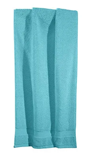 Erwin Müller Duschtuch Friedrichshafen 100% Baumwolle türkis Größe 70x140 cm - Premium-Qualität, unvergleichlich saugfähig, hautsympatisch, formstabil (weitere Farben)