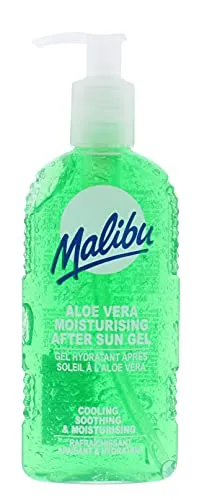 Malibu Sun After Sun Pflege, kühlendes und beruhigendes Feuchtigkeitsgel, Aloe Vera, 200 ml