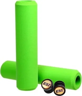 ESI Extra Chunky Silikon Lenkergriffe 130 mm - Fahrradgriffe für optimalen Komfort und Grip, ideal für lange Fahrten und alle Wetterbedingungen.