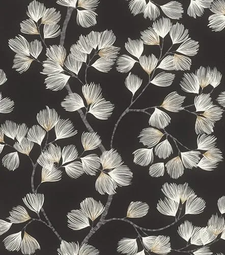 Rasch Tapeten 866926 in schwarz von Rasch