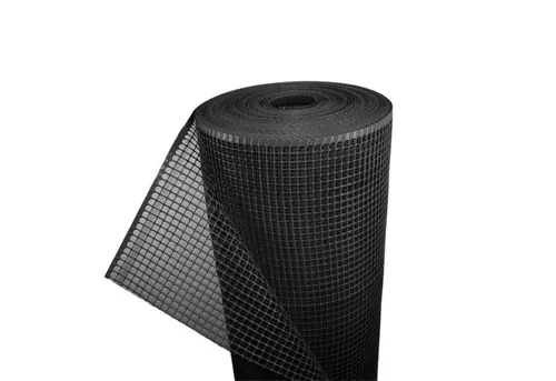 Florade Maulwurfgitter Premium Maulwurfgitter, 270g/m², Rollrasen-Gitter, 60cm / 1m (Menge = Meter am Stück) / Schwarz