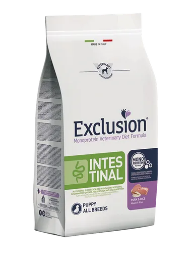 Exclusion Schwein & Reis Puppy Intestinal 12 kg