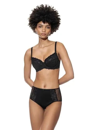 Mey Dessous Serie Fabulous Damen Bügel-BHS Schwarz (75G)