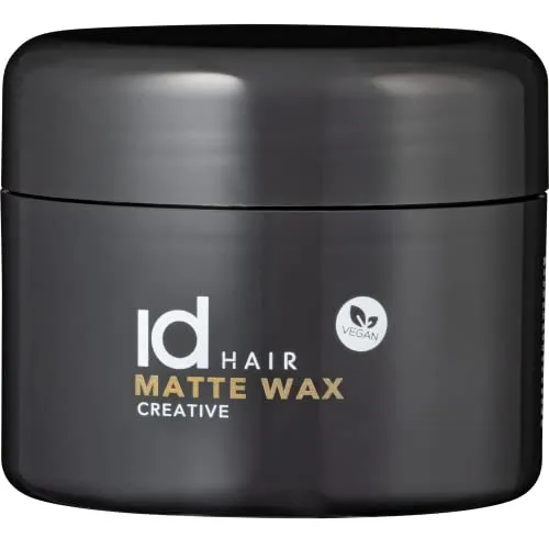 Id HAIR - Matte Wax - Mattes Finish - Geeignet für kurzes bis mittellanges Haar - 85 ml (1er Pack)