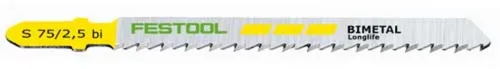 Festool STICHSÄGEBLATT HS  75/2,5 BI 5X (490178)
