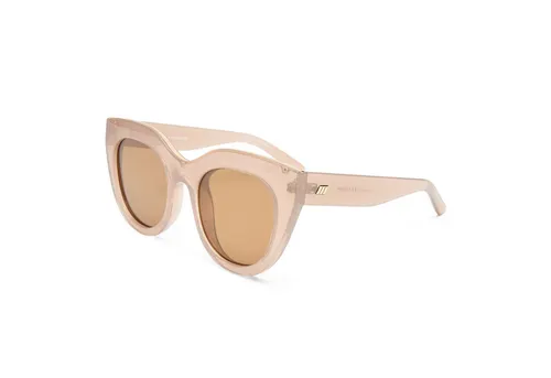 LE SPECS Sonnenbrille AIR HEART in beige von LE SPECS