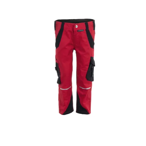 Planam Norit Kids Bundhose rot/schwarz Gr.146/152 in rot von Planam