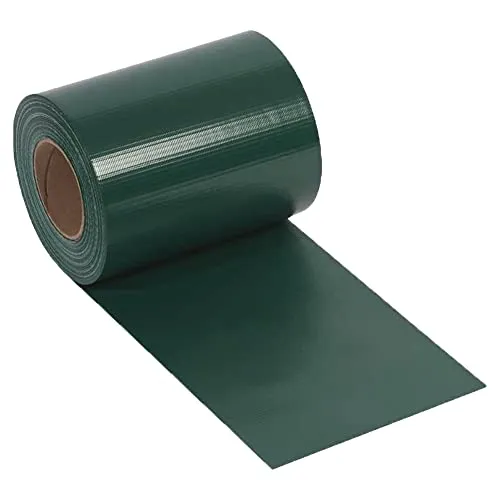 NOOR Sichtschutzstreifen PVC BASIC für Doppelstabmattenzaun - blickdicht und robust - Hochwertiger Sichtschutz für Doppelstabgitterzäune. Die grüne Zaunblende aus PVC bietet zuverlässigen Wind- und Sichtschutz, ist witterungsbeständig und einfach zuzuschneiden für individuelle Anpassungen.