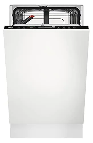 AEG FSE73407P Vollintegrierter Geschirrspüler 45cm in schwarz von AEG