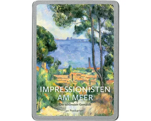 Postkarte Impressionisten am Meer: Die schönsten Gemälde