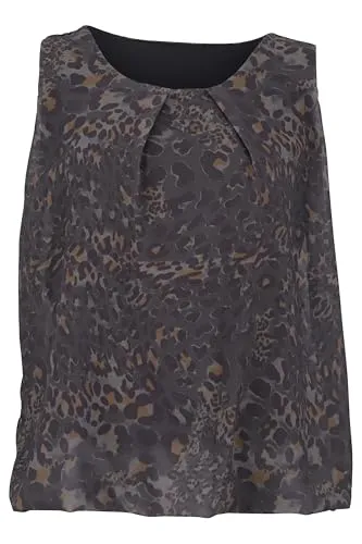 Malito Damen Bluse ärmellos