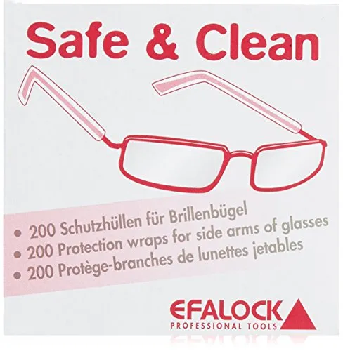 Efalock Professional Safe and Clean Brillenschutz, 1er Pack, (1x 200 Stück)