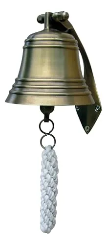 SEA-CLUB Schiffsglocke 8519, Ø 10cm, antik