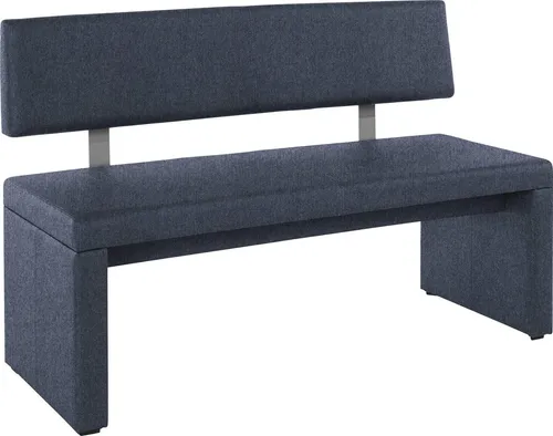 OTTO home Sitzbank Charissa, mit Lehne, Breite 140, 160 oder 180 cm