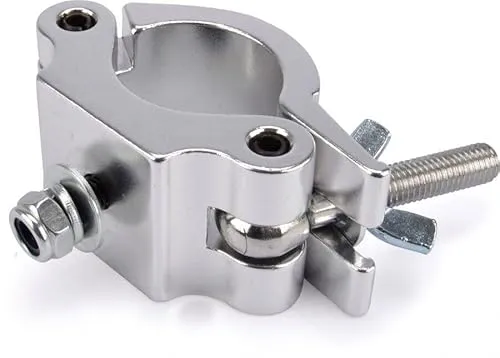 Riggatec Halbschelle - Halfcoupler breit silber bis 500 kg (48-51 mm)