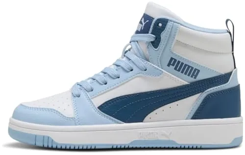 PUMA REBOUND V6 MID JR Sneaker in blau von PUMA