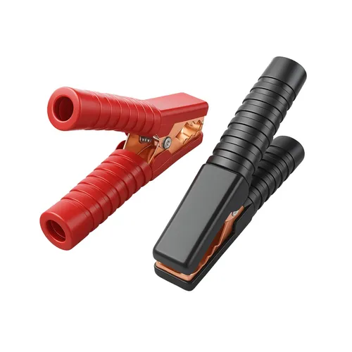 M60C Set 2x Batterie Krokodilklemmen Klemmen Clip für Auto Starthilfekabel Kabel