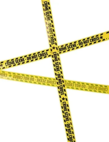 Tatort-Absperrband - Gelb