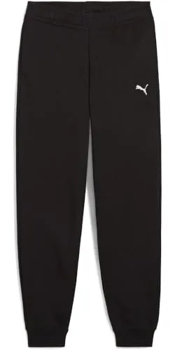 PUMA Mädchen ESS Sweatpants CL TR G - Bequeme gestrickte Hosen in PUMA Black - Stoffhosen mit hoher Bewegungsfreiheit, ideal für Sport und Freizeit, Modellnummer: 684899