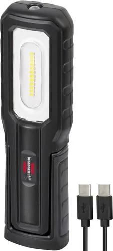 Brennenstuhl HL 701 A Taschenlampe (700 lm) - Hochleistungs-Taschenlampe mit 700 Lumen, perfekt für Outdoor-Aktivitäten und Notfälle, bietet eine starke Helligkeit und lange Batterielaufzeit.