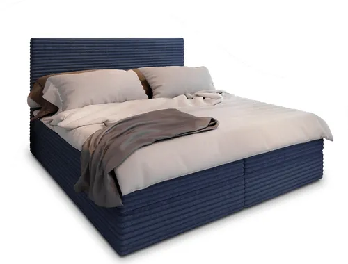 MASSENO Boxbett mit Bettkasten Pisa, blau von Masseno